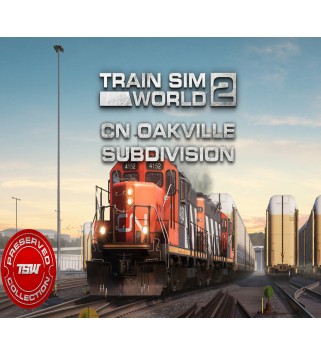 Train Sim World 2: Canadian National Oakville Subdivision: Hamilton - Oakville Route Add-On DLC Steam Key GLOBAL